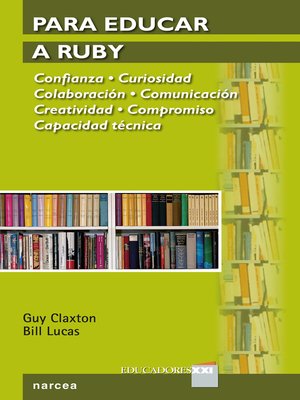 cover image of Para educar a Ruby